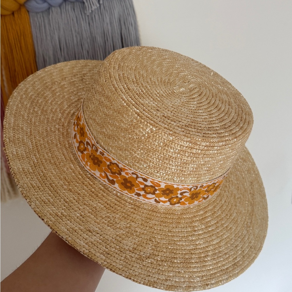 Lack of Color - The Spencer Boater - Retro Marigold